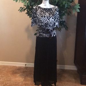 Black Broomstick skirt